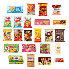 King God Snacks Gift Set 23P_Office Large Capacity, Box Snack Set, Office Snacks, Bulk Purchase, Group Snacks_Made in Korea